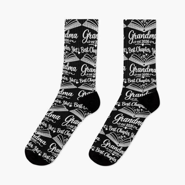 Item preview, Best Chapter Yet Grandma est 2026,Grandma Book Lover designed and sold by CloudyPress.