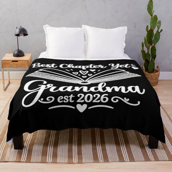 Item preview, Best Chapter Yet Grandma est 2026,Grandma Book Lover designed and sold by CloudyPress.