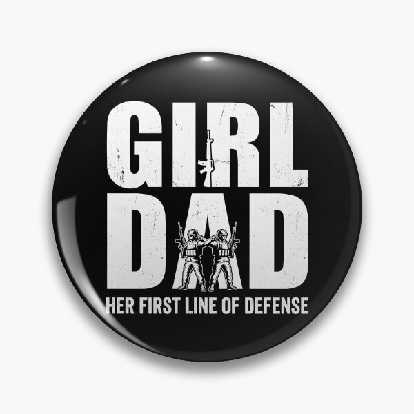 Item preview, Comfort Colors Popular Girl Dad Her Protector Forever,Popular Father's Day Gift designed and sold by gear-posters.