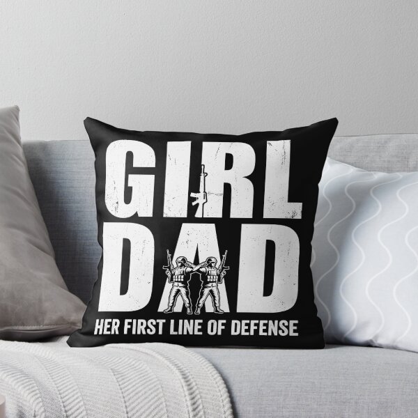Item preview, Comfort Colors Popular Girl Dad Her Protector Forever,Popular Father's Day Gift designed and sold by gear-posters.