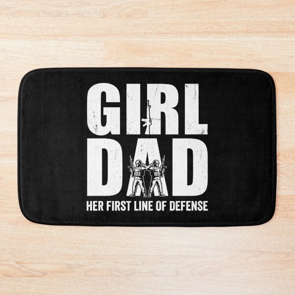Item preview, Comfort Colors Popular Girl Dad Her Protector Forever,Popular Father's Day Gift designed and sold by gear-posters.
