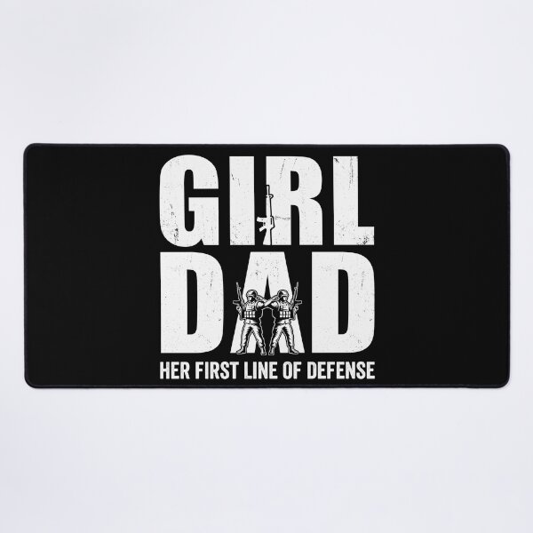 Item preview, Comfort Colors Popular Girl Dad Her Protector Forever,Popular Father's Day Gift designed and sold by gear-posters.