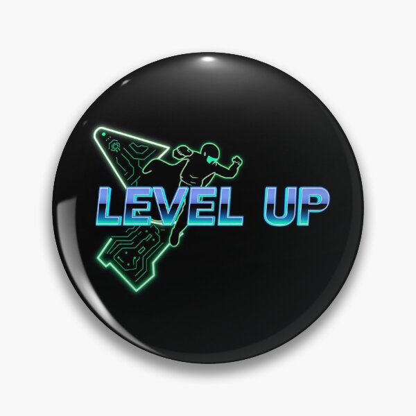 Item preview, Level Up Logo designed and sold by Aibymark.