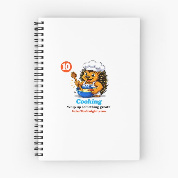 Item preview, Noko The Knight® Cooking - Whip up something great! Single Sticker designed and sold by NokoTheKnight.