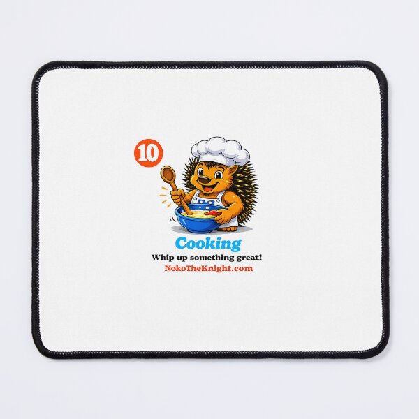 Item preview, Noko The Knight® Cooking - Whip up something great! Single Sticker designed and sold by NokoTheKnight.