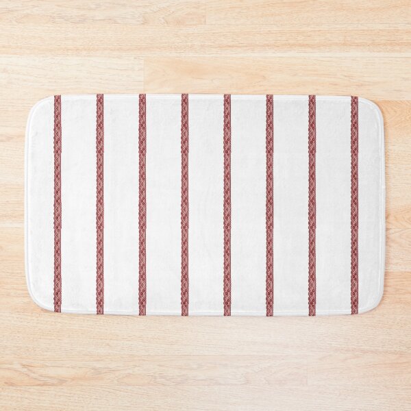 Item preview, Minimalist Red Lace Ribbon Vertical Pattern Coquette designed and sold by Cleairydelulu.
