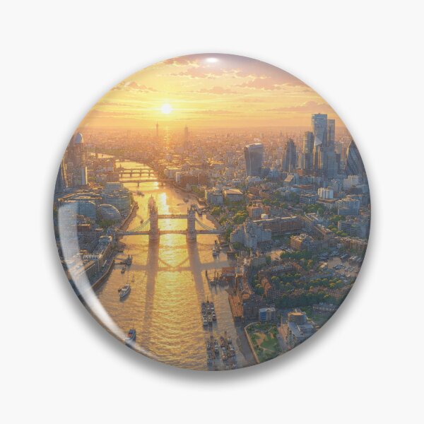 Item preview, London Aerial View designed and sold by tilmizart.