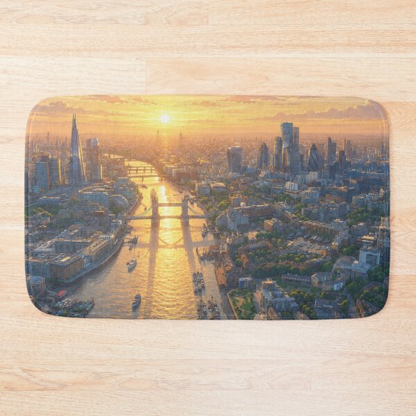 Item preview, London Aerial View designed and sold by tilmizart.