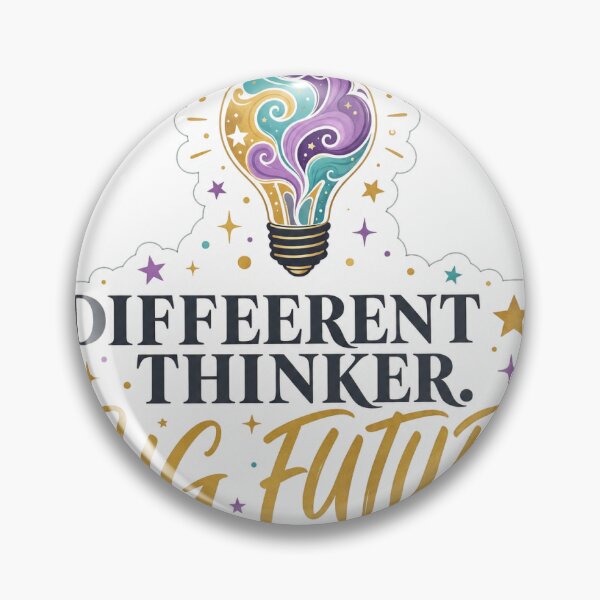 Item preview, Different Thinker Big Future sticker designed and sold by KekePublishing.