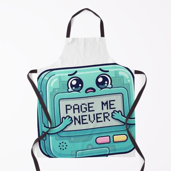 Item preview, Page Me Never 90s Kawaii Pager Beeper Introvert Tech designed and sold by Retro Mood Co.