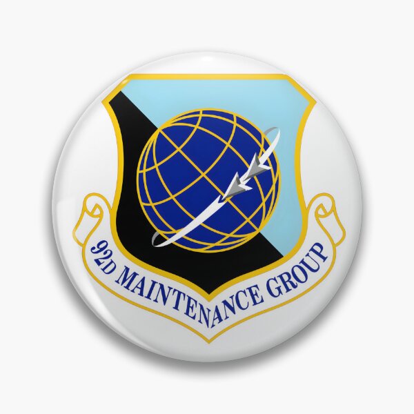 Item preview, US Air Force 92d Maintenance Group Emblem designed and sold by CharlieDesings.
