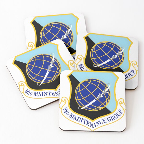 Item preview, US Air Force 92d Maintenance Group Emblem designed and sold by CharlieDesings.