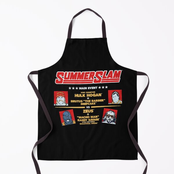 Item preview, WWF SummerSlam Main Event Champion Hulk Hogan and Brutus the Barber Beefcake vs Zeus designed and sold by STVSpinsDesign.
