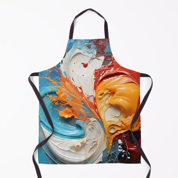 Item preview, Abstract Fluid Art Explosion – Modern Color Splash Wall Decor designed and sold by LoveNurseries.