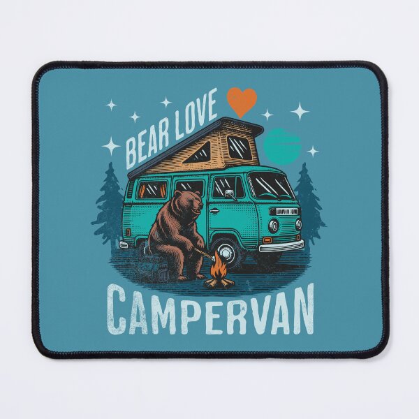 Item preview, Bear Love CamperVan designed and sold by D4m4g3dG00ds.