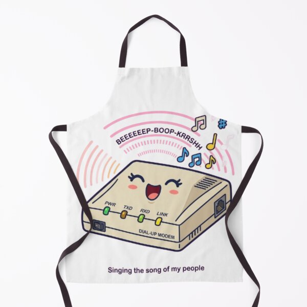 Item preview, Singing The Song Of My People Kawaii Dial Up Modem 90s designed and sold by Retro Mood Co.