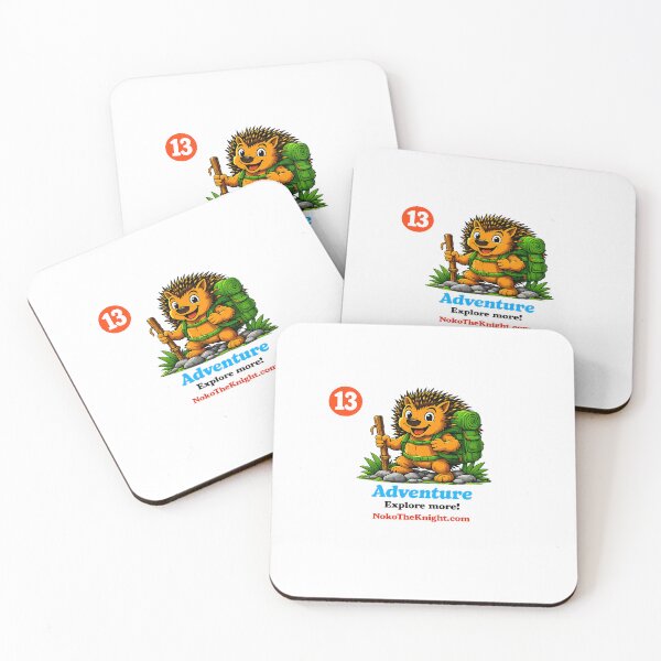 Item preview, Noko The Knight® Adventure - Explore more! Single Sticker designed and sold by NokoTheKnight.
