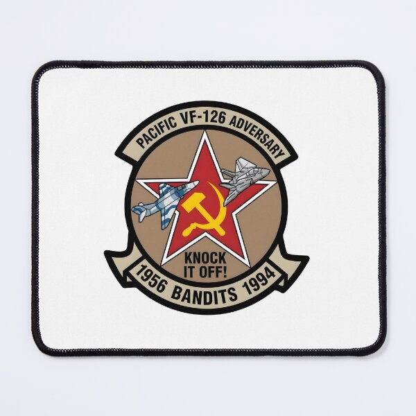 Item preview, US Navy VF-126 "Bandits" Adversary Squadron Commemorative Patch designed and sold by CharlieDesings.