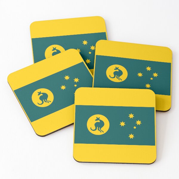 Item preview, Gangaru Sun Flag. Australia  designed and sold by Kangaroo Sun.