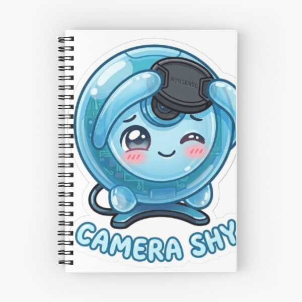 Item preview, Camera Shy Kawaii Retro Webcam 2000s Y2K Introvert designed and sold by Retro Mood Co.