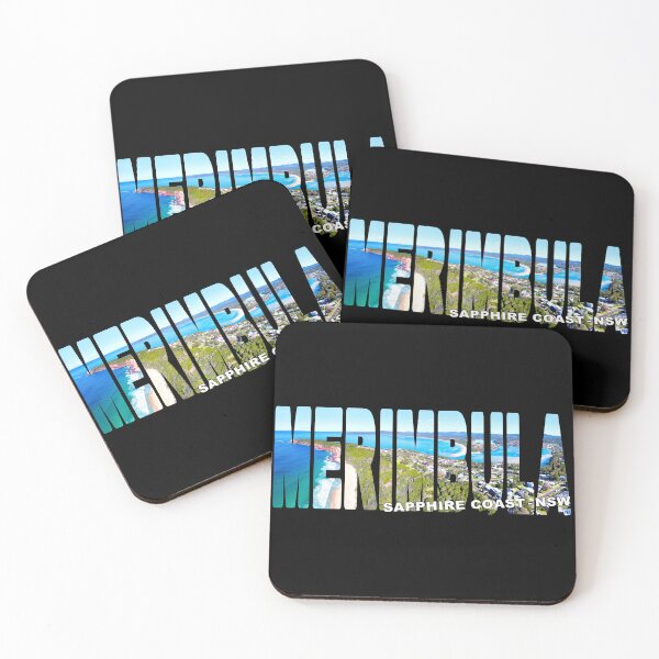 Item preview, MERIMBULA Sapphire Coast NSW - Middle Beach to Pambula Sunny Day designed and sold by Adam Gormley.