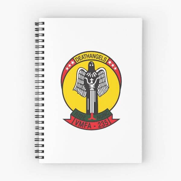 Item preview, US Marine Corps VMFA-235 "Death Angels" Fighter Attack Squadron Insignia designed and sold by CharlieDesings.