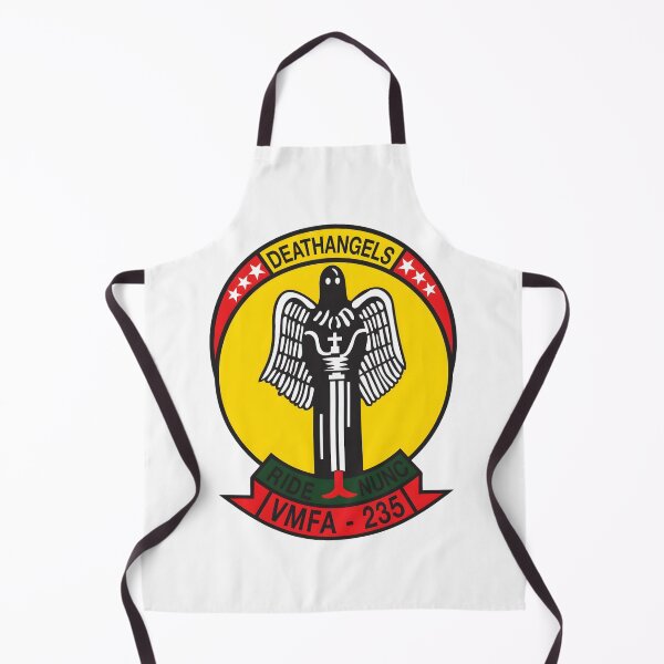 Item preview, US Marine Corps VMFA-235 "Death Angels" Fighter Attack Squadron Insignia designed and sold by CharlieDesings.