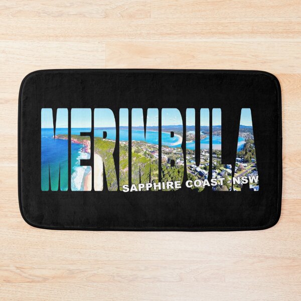 Item preview, MERIMBULA Sapphire Coast NSW - Middle Beach to Pambula Sunny Day designed and sold by Adam Gormley.