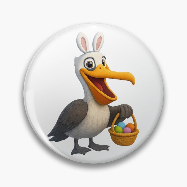Item preview, Easter Brown Pelican designed and sold by Sillytoe.
