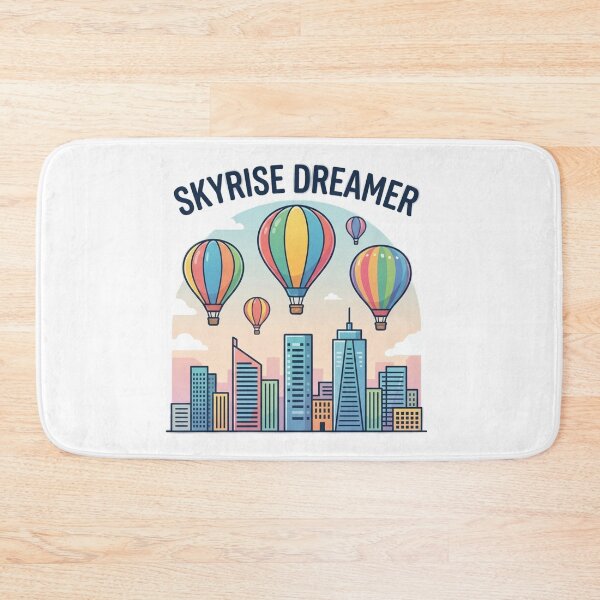 Item preview, Copy of Colorful hot air balloons above a modern skyline designed and sold by Ahmedsyde.