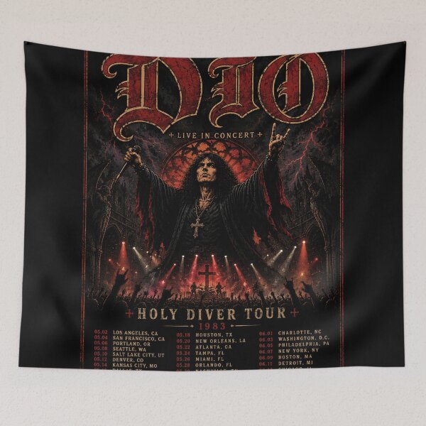 Item preview, Dio Tour Holy Diver 1983 designed and sold by sterleyc90.