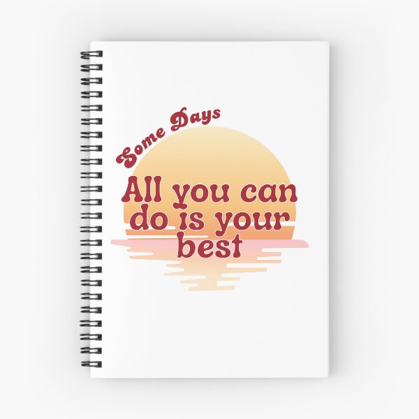 Item preview, Some Days All You Can Do Is Your Best - Retro Sun Positive designed and sold by LAJdesigns.