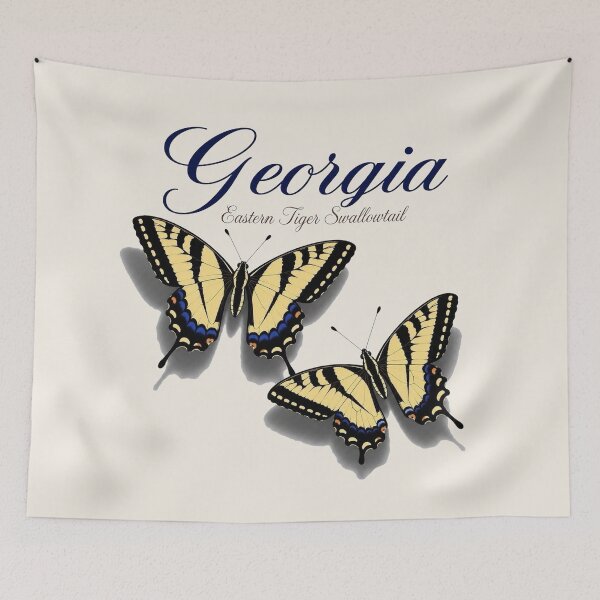 Item preview, Georgia Eastern Tiger Swallowtail designed and sold by The-Drip-Studio.