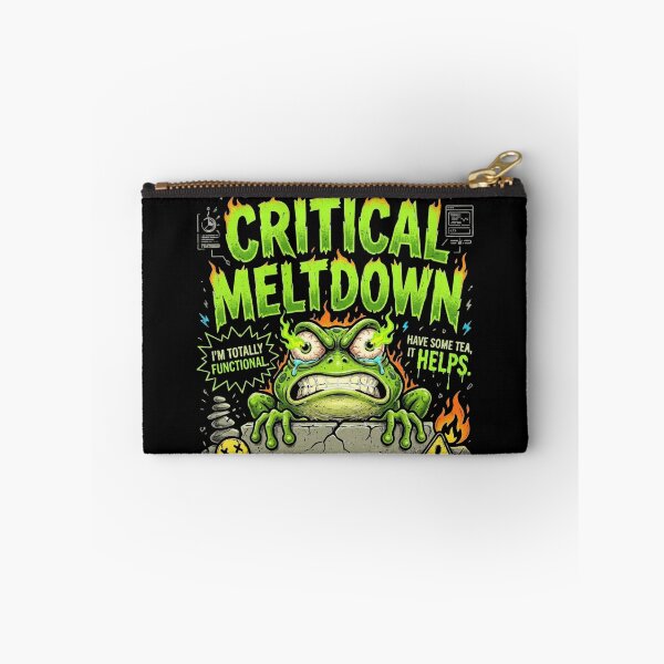 Artikelvorschau, Rage Frog Lustiges Burnout Meme Clipart Stressabbau Sarkastischer Humor Kunst entworfen und verkauft von Designbyhero .