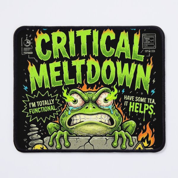 Item preview, Rage Frog Funny Burnout Meme Clipart Stress Relief  Sarcastic Humor Art designed and sold by Designbyhero .