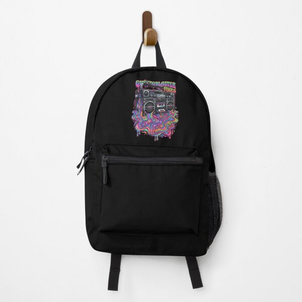 Item preview, Melting Retro 80s Boombox Psychedelic Liquid Rainbow designed and sold by RetroRewind Studio.