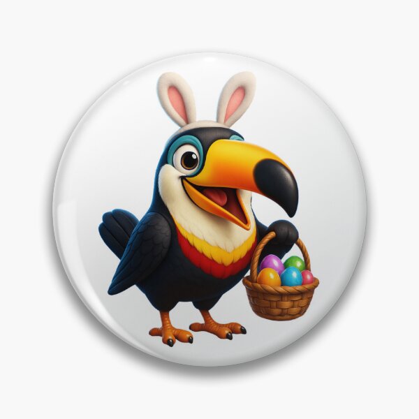 Item preview, Easter Channel-Billed Toucan designed and sold by Sillytoe.