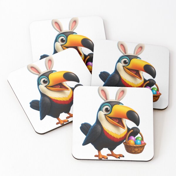 Item preview, Easter Channel-Billed Toucan designed and sold by Sillytoe.