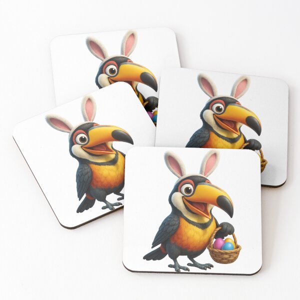 Item preview, Easter Collared Aracari Toucan designed and sold by Sillytoe.