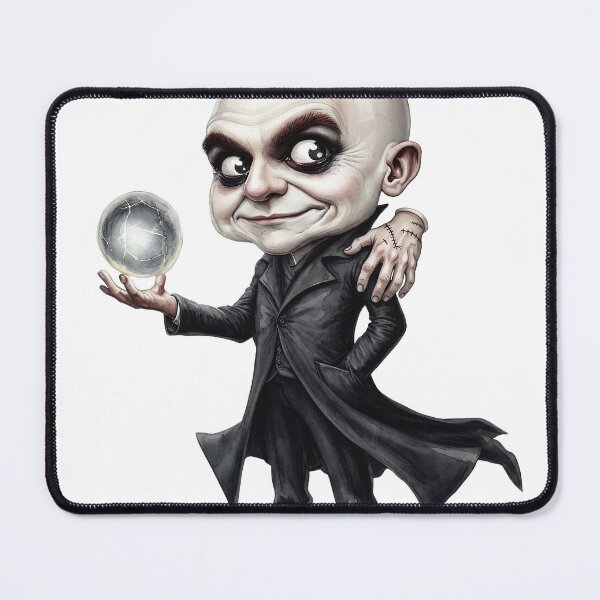 Item preview, Sinister Bald Sorcerer with Floating Crystal Orb designed and sold by ArtisticDesignsbyLinda.