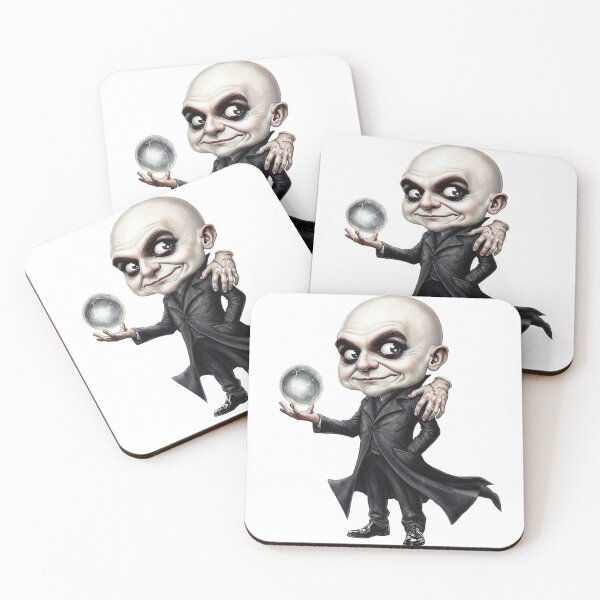 Item preview, Sinister Bald Sorcerer with Floating Crystal Orb designed and sold by ArtisticDesignsbyLinda.