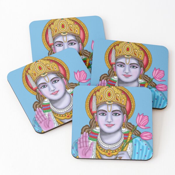 Item preview, Lord Krishna Artwork | Divine Hindu God Digital Illustration designed and sold by Harshit_Digital_Arts.