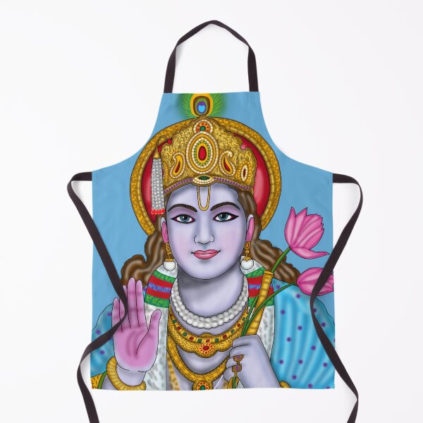 Item preview, Lord Krishna Artwork | Divine Hindu God Digital Illustration designed and sold by Harshit_Digital_Arts.