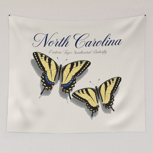 Item preview, North Carolina Eastern Tiger Swallowtail Butterfly designed and sold by The-Drip-Studio.