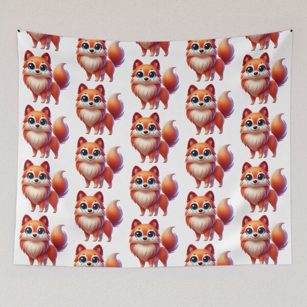 Item preview, Adorable Finnish Spitz Dog designed and sold by Sillytoe.