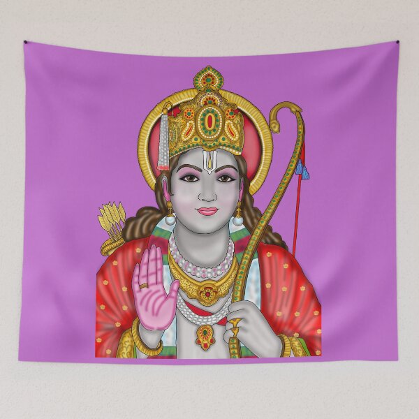 Item preview, Lord Rama Artwork | Sacred Hindu Divine Digital Illustration designed and sold by Harshit_Digital_Arts.