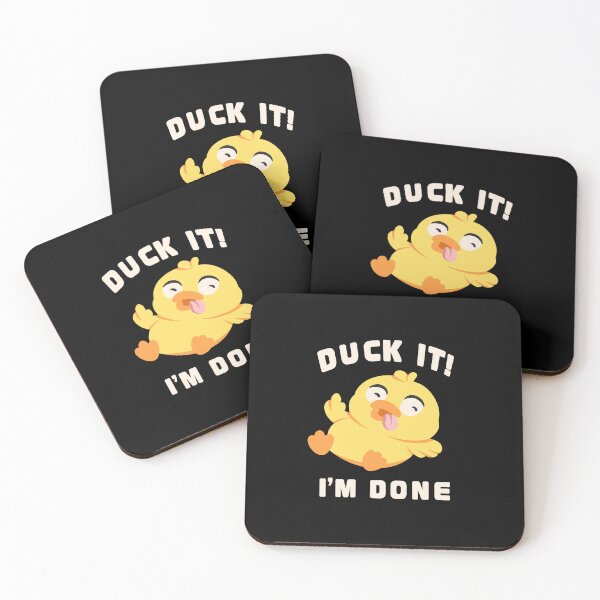 Item preview, Duck It I'm Done Funny Sarcastic Humor Quote Art designed and sold by cubbone.
