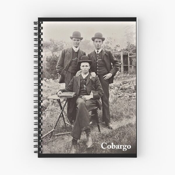 Item preview, Charlie Ferguson and Cornish, William (Wallaga) Mead sitting. Lived in Cobargo & Bermagui designed and sold by CobargoMuseum.