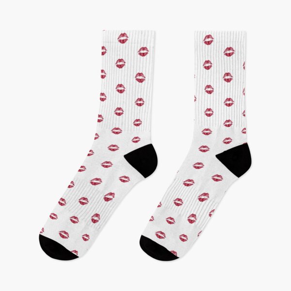 Item preview, Realistic Red Lipstick Kiss Mark Crimson Lips Pattern designed and sold by Cleairydelulu.