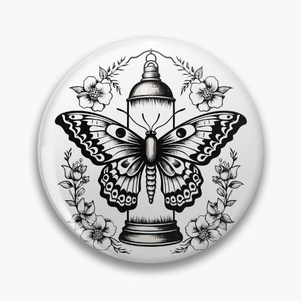 Item preview, Embrace the Light Within Moth designed and sold by atelierallaire.